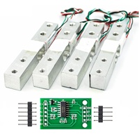 Sensor de Celda de Carga de Microfuerza de Precisión AM31A para Báscula de Cocina, 1kg, 2kg, 3kg, 5kg, 10kg, 20kg con Amplificador de Celda de Carga HX711