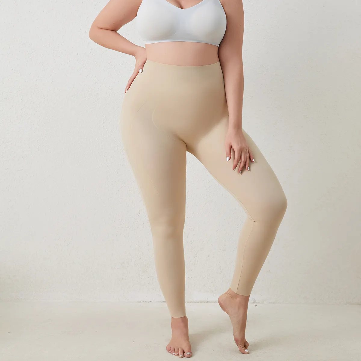 Vendita all'ingrosso della fabbrica Leggings tuta yoga donna Slim Shapewear controllo Slip
