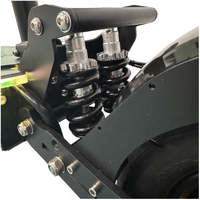Scooter Eléctrico G14 72V 10000W con Doble Motor, Batería de Litio, Control por Aplicación, Marco de Aleación de Aluminio, 56-70 MPH, Asiento, Luces LED para Adultos