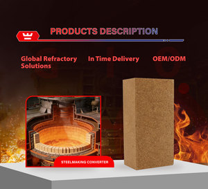 Bata MgO Bakar Merek LKT Kandungan MgO 91%-97% Bata Magnesia Refraktori Sinter Berkualitas Tinggi dengan Layanan Pemotongan - Product Image 3