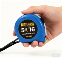 Ruban à mesurer métrique personnalisé avec logo sur mesure, à enroulement automatique, pour mesurer la distance (1m, cm)