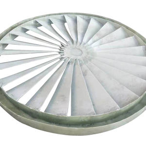 Diffuseur tourbillonnant d'alimentation en air de bureau d'hôtel Diffuseurs de plafond ronds - Product Image 1