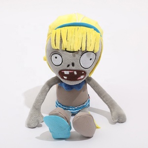 Venta caliente lindo peluche Zombie juguete plantas baratas vs. Zombies juguetes <span class=keywords><strong>de</strong></span> peluche Ragdoll muñeca Snow Monster Zombie <span class=keywords><strong>Muppets</strong></span> Plushies - Product Image 1