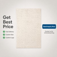 Tapis imperméable pour salon et chambre à coucher, couleur unie, nouveau, sans lavage, essuyable, en soie de diatomée de qualité supérieure, style crème, tapis de chevet