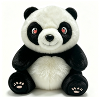 Peluche interactive intelligente avec yeux émotionnels IA, compagnon d'apprentissage parlant, capteur tactile, gyroscope, rechargeable Type-C