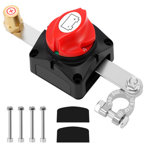 Interruttore Staccabatteria 12V 48V per Camper <span class=keywords><strong>Auto</strong></span> Nautica Interruttore <span class=keywords><strong>Batteria</strong></span> in Rame per Barche ATV UTV Veicoli - Product Image 1