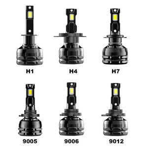 A11ハイパワー<span class=keywords><strong>LED</strong></span>カーヘッドライト新品Canbus互換X5モデル3銅ピップ48Wパワー6500K H1 H4 H7バルブランプ自動車用 - Product Image 5