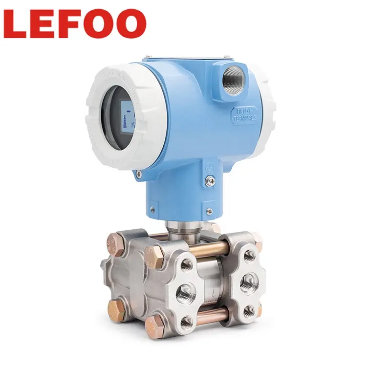 Lefoo 3051 Drukverschil Zender Met Display 4-20mA Met Hart-Protocol Voor Olie En Gas Industrie