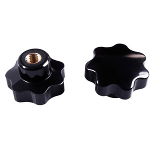 Star-Shaped Bakelite Handle Copper Core Internal <b>Thread</b> Mechanical Part Plum Blossom Knob Handwheel For Machine <b>Tools</b> - Product Image 1