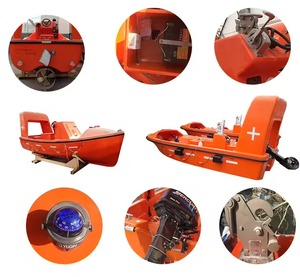 เรือชูชีพแบบเปิดที่ได้รับการรับรองจาก CCS สำหรับกรณีฉุกเฉินทางทะเล - Product Image 1
