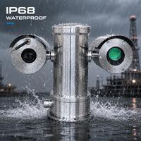 HIREP PTZ 360 °   Detector Remoto de Metano por Escaneo Láser 300m, Analizador de Fugas de Gas Natural CH4, IP68 a Prueba de Explosiones, Precio de Fábrica