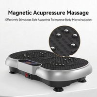 Plataforma Vibratoria para Ejercicios, Entrenador de Fitness de Vibración de Cuerpo Completo para Quemar Grasa, Moldear la Cintura y Reducir la Grasa