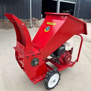 Broyeur de bois motorisé 7500W, capacité <span class=keywords><strong>5T</strong></span>/h, avec alimentation hydraulique automatique, fixation sur remorque, facile à déplacer, livraison gratuite - Product Image 2
