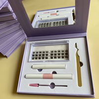 Extensions de cils individuelles Diy Label privé Cluster Lashes Segment Diy Lash Extension Kit