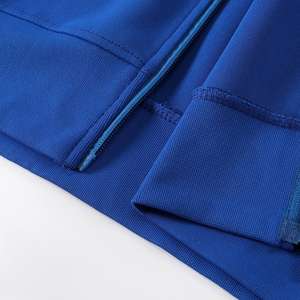 Custom logo 100% Cotton Unisex Stand Collar Zipper Hoody <b>Men</b> <b>Hoodies</b> With Own logo - Product Image 5