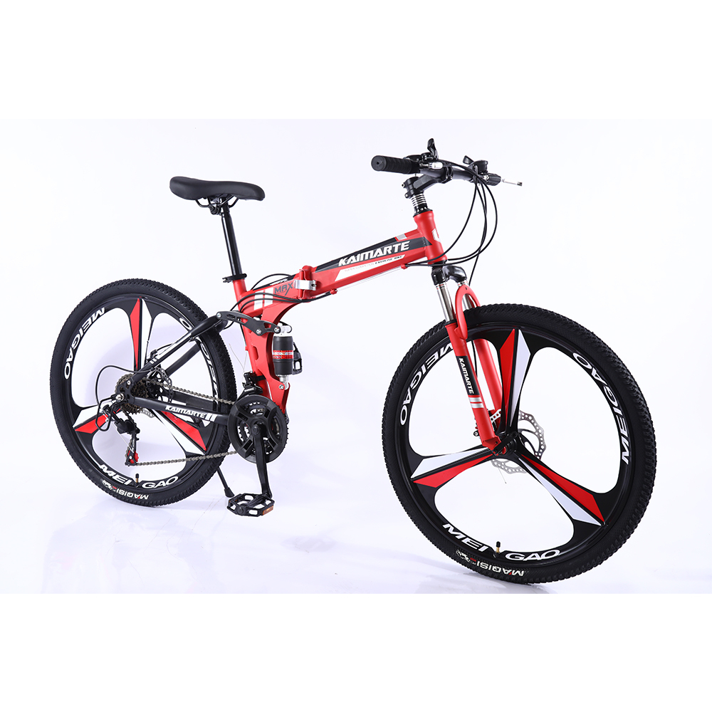 新品 フルサスペンション MTB型 26インチ 折りたたみ自転車 24段変速K フルサスペンションマウンテンバイクMTB折りたたみ自転車26インチ21/24