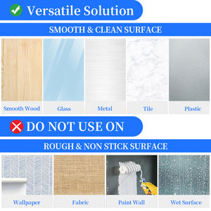 Bandes de fixation <span class=keywords><strong>pour</strong></span> <span class=keywords><strong>cadre</strong></span> photo, adhésif puissant, film papier, sans dommage, fermeture à pression moyenne, commandes - Product Image 4