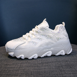 Zapatos Casuales Coreanos con Suela de Gelatina para Estudiantes, con Pedrería, para Verano - Product Image 4