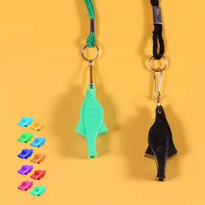 Kids Lawaai Maker Noodsirene Zeedier Visvorm Fluitjes Luid Vis Vorm Fluit Plastic Fluitje