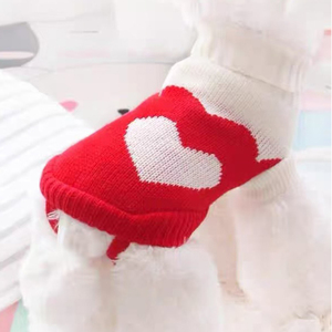 Suéteres para Perros de Moda Personalizados al por Mayor de Fábrica, Ropa de Invierno Cálida Tejida para Mascotas, 100% Acrílico, Diseño Moderno y Lindo, Abrigo para Perros y Gatos - Product Image 6