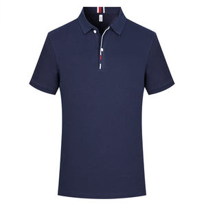 Polo Shirt Short Sleeve Solid Color Polyester For Work And Promotion - Product Image 3