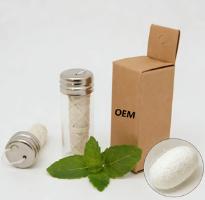 Fil dentaire 100% pure soie biodégradable à la cire de candelilla et à l'huile de menthe, 30m 50m, logo personnalisé, livraison rapide, vente chaude 2026 - Product Image 3