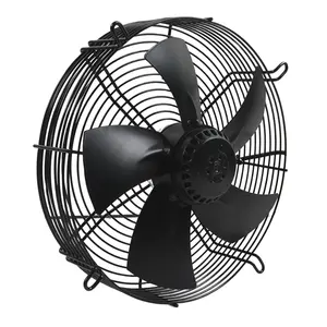 300mm 350mm 400mm 450mm 500mm 600mm ventilateur d'échappement axial Rotor externe moteur turbine HVAC ventilateur axial moteur ventilateurs à flux axial