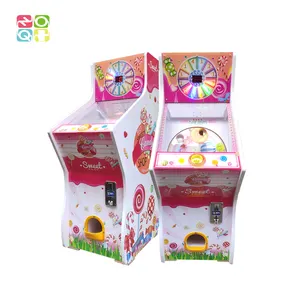 Lollipop capsule prix jeu cadeau distributeur automatique machine de jeu d'arcade pour enfants