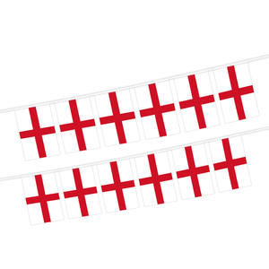 <span class=keywords><strong>Fournitures</strong></span> promotionnelles pour les fans de football-Bannière St <span class=keywords><strong>Georges</strong></span> Cross Bunting pour la fête nationale - Product Image 1
