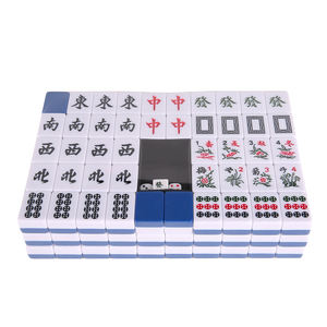 عالية الجودة الأسرة ألعاب من ألواح الورق المقوى لعبة السفر تسلية 30 إلى نصف تايوان البلاط جونغ مجموعة - Product Image 2