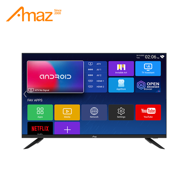 43''50''55''65''75''85'' Pouce Solar TV Manufacturer New Model Amaz OEM Android TV