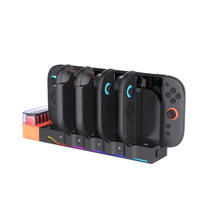 8 Trong 1 Nhỏ Joypad Sạc Dock Cho Nintendo Switch2 Sạc Cơ Sở Cho Chuyển Đổi/Chuyển Đổi 2 Gamepad Sạc Đứng Với Trò Chơi Thẻ - Product Image 4