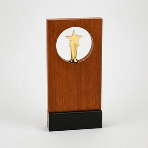Wooden plaque designed for premium award ceremonies, appreciation programs and memorable business recognition events. - Product Image 1