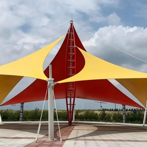 Toldo de Membrana Tensada de PVDF, Resistente a la Intemperie y al Fuego, Diseño Moderno Personalizado para Hoteles, Parques, Marinas y Embarcaciones - Product Image 6