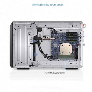 Serveur Dell PowerEdge T350 avec processeur Intel Xeon, ordinateur de bureau, tour de serveur, prix du serveur Dell PowerEdge T350 - Product Image 6