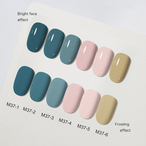 AILANUO เจลทาเล็บ ผลิตแบบ OEM แถมฟรีสมุดสี เจลยูวีสำหรับมืออาชีพ ชุดสี 6 สี  ขวดเจลทาเล็บแบบกำหนดเองขนาด 15 มล. - Product Image 3