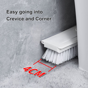 Bàn Chải Sàn Xoay 360 Độ Với Chổi Cào Nước Sạch Dễ Dàng Linh Hoạt Đầu Bàn Chải 360 Tay Cầm Bằng Thép Không Gỉ Dài - Product Image 3