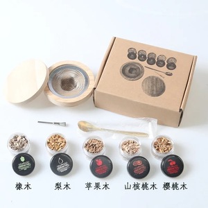 Kit de ahumador de bebidas de madera personalizado, regalo de Navidad, ahumador de <span class=keywords><strong>whisky</strong></span> con astillas de madera, ahumador de madera para <span class=keywords><strong>whisky</strong></span> <span class=keywords><strong>Bourbon</strong></span> - Product Image 1
