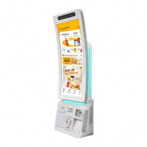 Hot Sales 23.6 Inch Self Service Kiosk Desktop <b>Tablet</b> Food Ordering Machine for Restaurant and Shopping Mall - Product Image 1