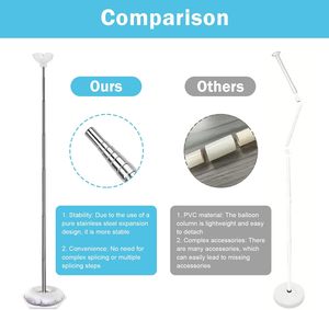 Wholesale Adjustable <b>Balloon</b> Column Pole Support Christmas Birthday Wedding Arch Party Decoration Telescopic Pole Lead Set - Product Image 3