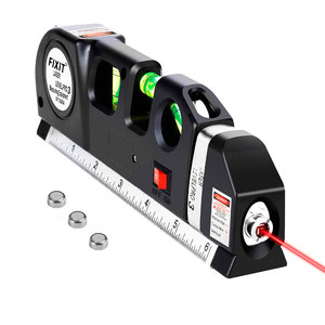 <span class=keywords><strong>Misuratore</strong></span> <span class=keywords><strong>Laser</strong></span> a scala di livello del livello del <span class=keywords><strong>Laser</strong></span> con allineamento verticale di 8FT Standard e righello metrico <span class=keywords><strong>misuratore</strong></span> <span class=keywords><strong>Laser</strong></span> a livello di linea trasversale - Product Image 1