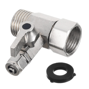 Válvula de Bola de Alta Presión con Rosca BSP de 1/2 Pulgada, Macho y Hembra, para Purificador de Agua de Entrada - Product Image 1