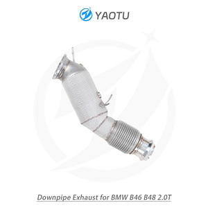 Tubo de Escape de Acero Inoxidable YT con Convertidor Catalítico y Aislamiento Térmico para <span class=keywords><strong>BMW</strong></span> 320i <span class=keywords><strong>330i</strong></span> 430i 530i B48 <span class=keywords><strong>2.0</strong></span> - Product Image 2