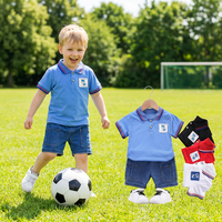 Nuevo Conjunto de Verano para Niños, Camiseta Polo Informal de Manga Corta para Niños y Niñas, Bebés e Infantes, con Estampado