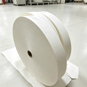 Fourniture en gros de papier blanc enduit de PE pour boissons, 150-350 g/m², matière première imprimable offset pour la production de fonds de gobelets en papier - Product Image 5