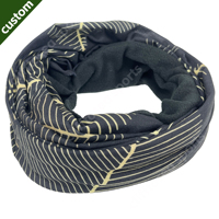 Foulard tubulaire multifonctionnel personnalisé 8-en-1, respirant, unisexe, pour la randonnée et le cyclisme, imprimé OEM, motif léopard, promotionnel