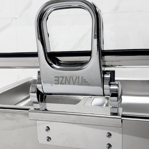 Chauffe-Plats Électrique Professionnel à <span class=keywords><strong>Bas</strong></span> Prix pour <span class=keywords><strong>Buffet</strong></span>, 6L, Contrôle Numérique Intelligent, Argent, Efficacité Énergétique A++ - Product Image 4