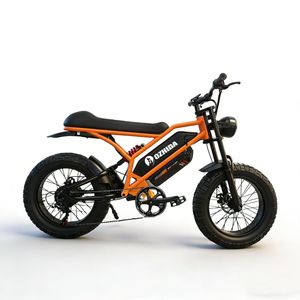 Neumáticos de 20*4 Pulgadas, 48V 15AH+12AH, Batería de Litio Dual, Motor sin Escobillas, Bicicleta Eléctrica para Adultos, Urbana, Nieve, Montaña, Terreno Deportivo, 7 Velocidades, Impermeable - Product Image 3