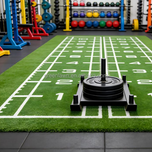<span class=keywords><strong>Gazon</strong></span> artificiel pour salle de sport, tapis de fitness intérieur, chenille de fitness haute densité, haute qualité, personnalisable avec logo, graphismes et couleurs, <span class=keywords><strong>en</strong></span> matériau PP - Product Image 6