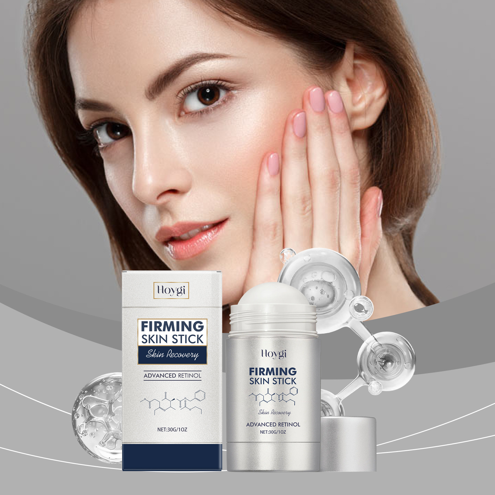 Retinol Firming Stick with Collagen - Anti-Wrinkle, Dark Circle Reduce,  Skin Tightening & Nourishing for All Skin Types.